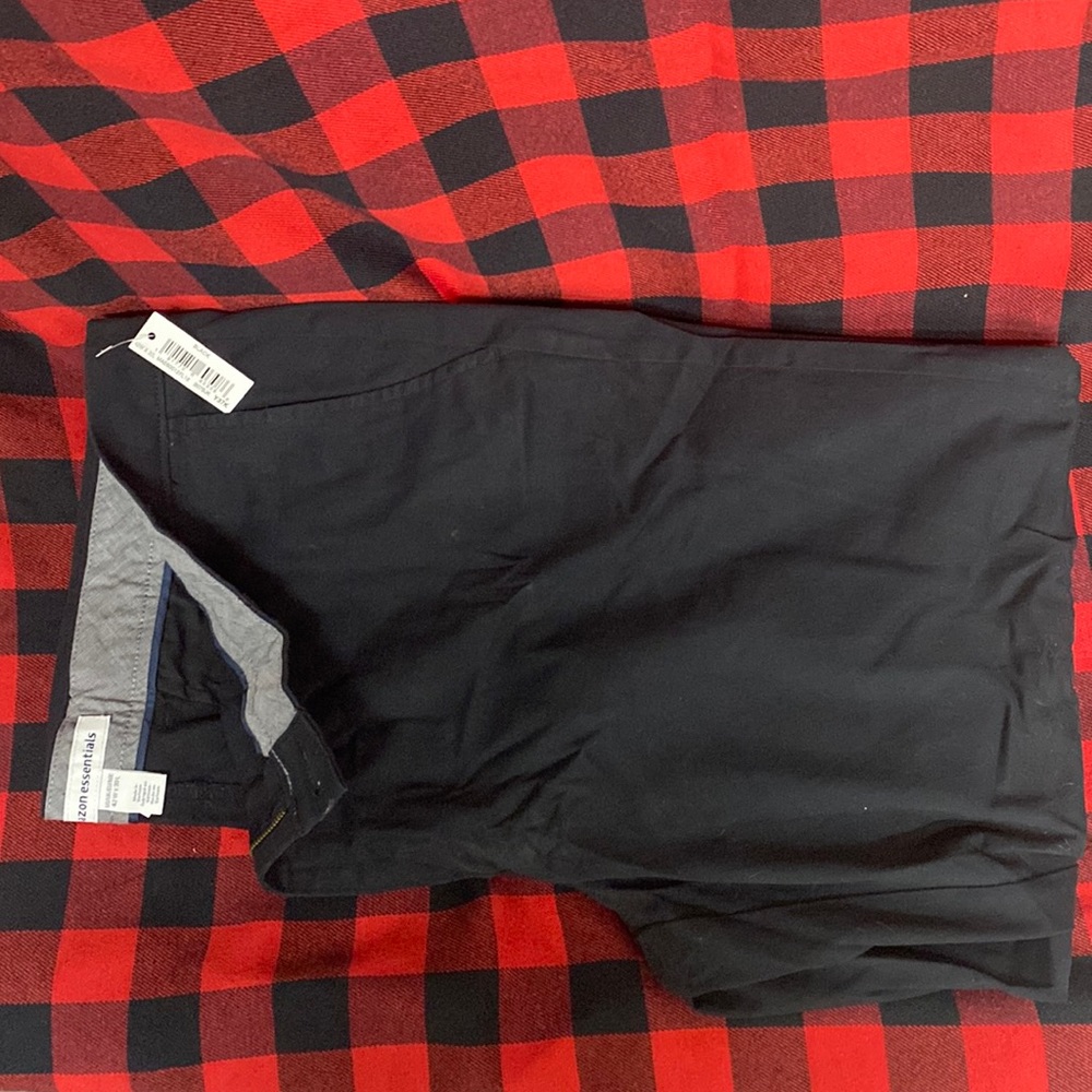 *BRAND NEW* Amazon essential slim straight mens pants